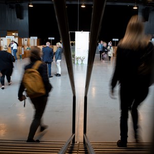 Valghandling i MCH Herning Kongrescenter Danmarks næststørste afstemningsted